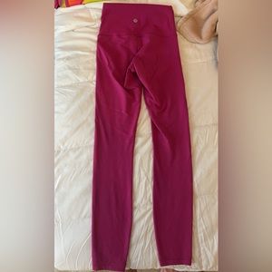 lululemon leggings size 2 25 inch